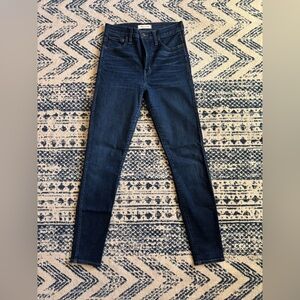 Madewell Women's Skinny Jeans in Dark Indigo
